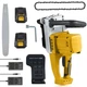 Акумуляторна ланцюгова пилка ND-16 Electric SAW 16 дюймів потужна електропилка для різання деревини з 2 акумуляторами зручна в роботі та тривалим часом роботи - изображение 4