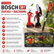Садовий набір BOSCH секатор DUP365 + пила DUC280HN + штанга 2 м - зображення 4