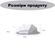 Складная москитная сетка на кроватку для младенцев 0–3 года | Защита от насекомых во время сна и отдыха - изображение 2