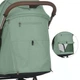Прогулочная коляска EL CAMINO ME 1192 AXIS Sage Green - изображение 11