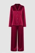 Жіноча шовкова піжама BOBRAND «Cherry Night» - 2XL - изображение 1