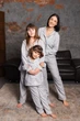 Дитяча тепла піжама BOBRAND сорочка і штани - 122-128 - 29543 - изображение 7