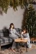 Дитяча тепла піжама BOBRAND сорочка і штани - 122-128 - 29543 - изображение 8