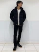 Джинсы Regular Fit мужские Uniqlo 158506696 W34L34 Черные (1159863634) - изображение 4