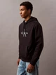Худі на флісі утеплене чоловіче Calvin Klein 215894664 M Чорне (1159862986) - зображення 3