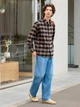 Джинсы широкие мужские Uniqlo 410047 35 Синие (1159863816) - изображение 16