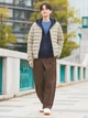 Куртка демисезонная мужская Uniqlo Pufftech 700603669 L Бежевая (1159860465) - изображение 15