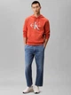 Худі на флісі утеплене чоловіче Calvin Klein 664142829 2XL Помаранчеве (1159863865) - зображення 3