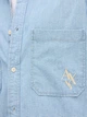 Рубашка хлопковая мужская Armani Exchange 79267372 XL Голубая (1159863581) - изображение 5