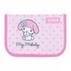 Пенал Kite My Melody "Зайченятко Мелоді" 20.5х14х4.5см 1 отделение с 1 отворотом каркасный на молнии розовый (HK26-621-3) - изображение 1