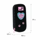 Пенал Kite Pretty Kitty "Meow-Meow" 21х8.5х4.5 см 1 отделение + органайзер прямоугольный на молнии черный с розовым (K26-662-1) - изображение 3