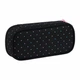 Пенал Kite Pretty Kitty "Meow-Meow" 21х8.5х4.5 см 1 отделение + органайзер прямоугольный на молнии черный с розовым (K26-662-1) - изображение 4