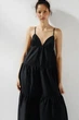 Чорний сарафан міді Zara 4772/215 - S - изображение 3