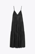 Чорний сарафан міді Zara 4772/215 - S - изображение 6