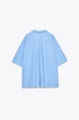 Сорочка оверсайз з попліну Zara 5344/118 - S - изображение 8