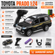 Машинка на радиоуправлении Toyota Prado 1:24, радиоуправляемый автомобиль, RC модель внедорожник, металлическая машинка на пульте со светом и звуком, дрифт машинка, авто на радиоуправлении, RC авто для детей и подарка, 2.4GHz - изображение 3