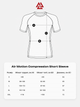 Компрессионная футболка Air Motion Short Sleeve Black Blue M Цвет Синий (501005-118-M) - изображение 4