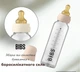 Скляна дитяча пляшечка BIBS Baby Glass Bottle повний комплект Blush 240 ml - зображення 1