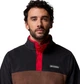 Флисовая толстовка Columbia на кнопках 1159863714 (Коричневый/Синий 1X) - зображення 4