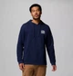 Мужское худи на флисе Columbia с логотипом 1159864905 (Синий 1X) - изображение 6