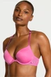 Комплект белья: бюстгальтер push-up и трусики-шортики Victoria's Secret 80A/M Розовый (151355) - изображение 5
