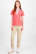 Однотонна футболка-поло Tommy Hilfiger 48(XL) Рожевий (148078) - зображення 2