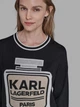 Джемпер женский Karl Lagerfeld 23206506 XL Черный (1159863844) - изображение 5