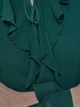 Блузка женская Karl Lagerfeld 7590900 XL Зеленая (1159863502) - изображение 6