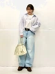 Рубашка женская Uniqlo 491596349 L Голубая (1159863611) - изображение 18