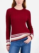Джемпер женский Tommy Hilfiger 524794369 XL Бордовый (1159863837) - изображение 1