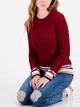 Джемпер женский Tommy Hilfiger 524794369 XL Бордовый (1159863837) - изображение 4