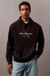 Мужское худи на флисе Calvin Klein 48(M) Чёрный (148009) - изображение 1