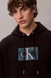 Мужское худи на флисе Calvin Klein 50(L) Чёрный (147994) - изображение 3