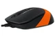 Мышь A4Tech Fstyler FM10 1600dpi Black+Orange, USB - изображение 2