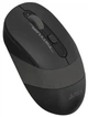 Миша A4Tech Fstyler FG10S 2000dpi Black+Grey, USB, Wireless, безшумна - зображення 2