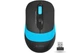 Мышь A4Tech Fstyler FG10 2000dpi Black+Blue, USB, Wireless - изображение 1