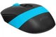 Мышь A4Tech Fstyler FG10 2000dpi Black+Blue, USB, Wireless - изображение 5