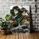 Інтер'єрна картина Атака на титанів, Леві та Ерен, Attack on Titans, аніме, 85×60 см (id0255) - зображення 1