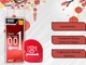 Презервативи Muaisi 001 Ультратонкі Red 12 шт (ROZ6501053485) - зображення 3