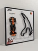 3D Картина На Стіну 25x25 см з Моделлю Bburago McLaren MCL39 Formula One Team в Масштабі 1:43 Переможне Гран-Прі 2025р. для № 81 Oscar Piastri та 3D траса Belgian GP "Circuit de Spa-Francorchamps" / Сезон 2025 / Формула 1 / Оскар Піастрі - изображение 6