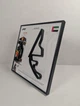 3D Картина На Стіну 25x25 см з Моделлю Bburago Red Bull Racing RB21 Formula One Team в Масштабі 1:43 Переможне Гран-Прі 2025р. для № 1 Max Verstappen та 3D траса Abu Dhabi GP "Yas Marina Circuit" / Сезон 2025 / Формула 1 / Макс Ферстаппен - изображение 9