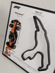3D Картина На Стіну 25x25 см з Моделлю Bburago McLaren MCL39 Formula One Team в Масштабі 1:43 Переможне Гран-Прі 2025р. для № 81 Oscar Piastri та 3D траса Belgian GP "Circuit de Spa-Francorchamps" / Сезон 2025 / Формула 1 / Оскар Піастрі - изображение 11