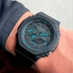 Чоловічі наручні годинники Casio GA-2100-1A2ER - изображение 6