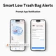 Запасное кольцо для пакетов к автоматическому туалету PETKIT Purobot Ultra Waste Bag Set |запасные пакеты, герметичная конструкция, многослойная структура пленки, до 10 циклов упаковки, 3 шт в комплекте| Белый - изображение 6