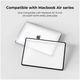 Чехол противоударный для MacBook Air 13.3 дюйма A1932 A2179 A2337 силикон защита от ударов черный - изображение 3