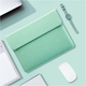 Чохол силіконовий для MacBook Air 13 захист від пошкоджень PU Sleeve Case 756214 Mint - зображення 2