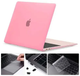 Чехол силиконовый для MacBook Air 13 дюймов защита от ударов A1932 A2179 A2337 розовый - изображение 3