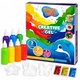 Набор для творчества Аквагель Magic Water Creative Gel 3D фигурки 7 цветов с глиттером для детей 6+ - изображение 1