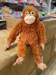 Мягкая игрушка Орангутанг 40 см с липучками на руках и ногах - изображение 2