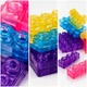 Конструктор из мягкого силикона Magic Gummy Bloc 40 деталей | Сенсорный прозрачный конструктор для детей 3+, эластичные блоки - изображение 6